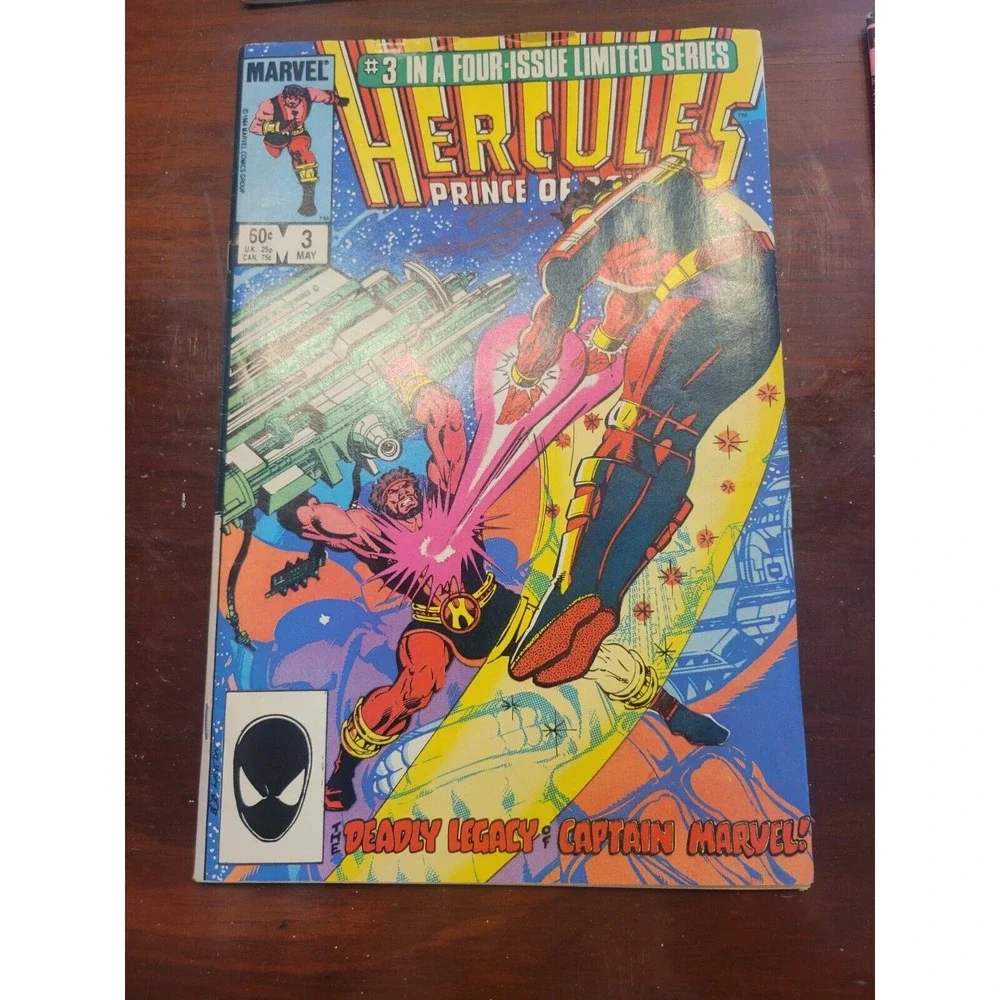 Hercules Prince of Power #1-4 Complete 2nd Series Set 1984 Marvel Comics Lot MCU